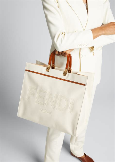 fendi tote bag size|Fendi totes on sale.